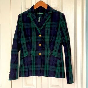 Lauren Ralph Lauren Plaid Blazer